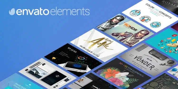 Envato Elements le contenu audiovisuel avec template